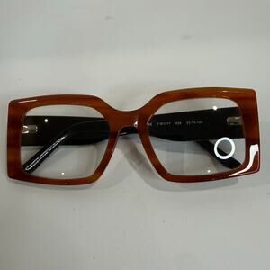 Zyloware TW1017 026 Randy Jackson Collection Brown Square Eyeglasses 52 19 140